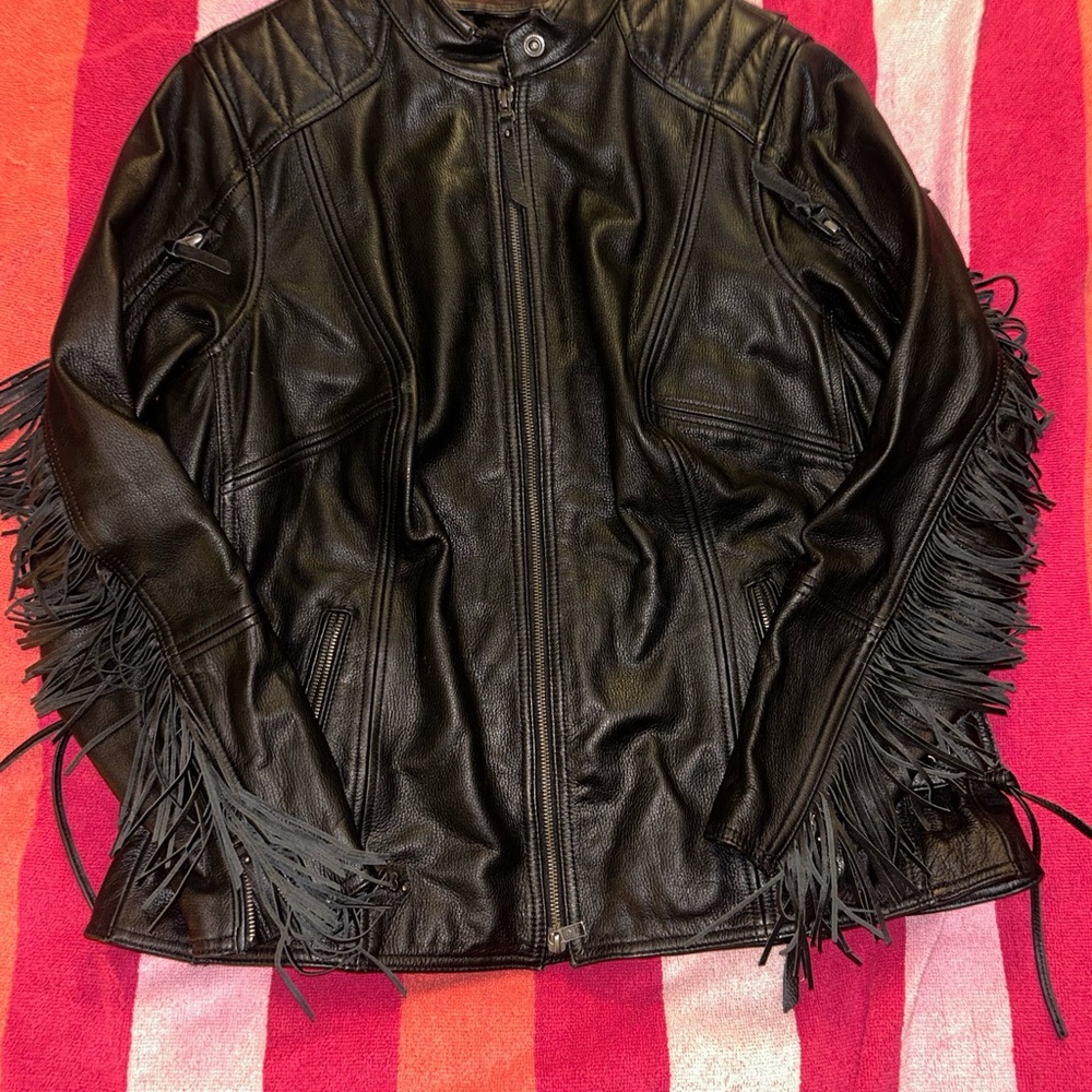 Harley-Davidson Black Leather Jacket